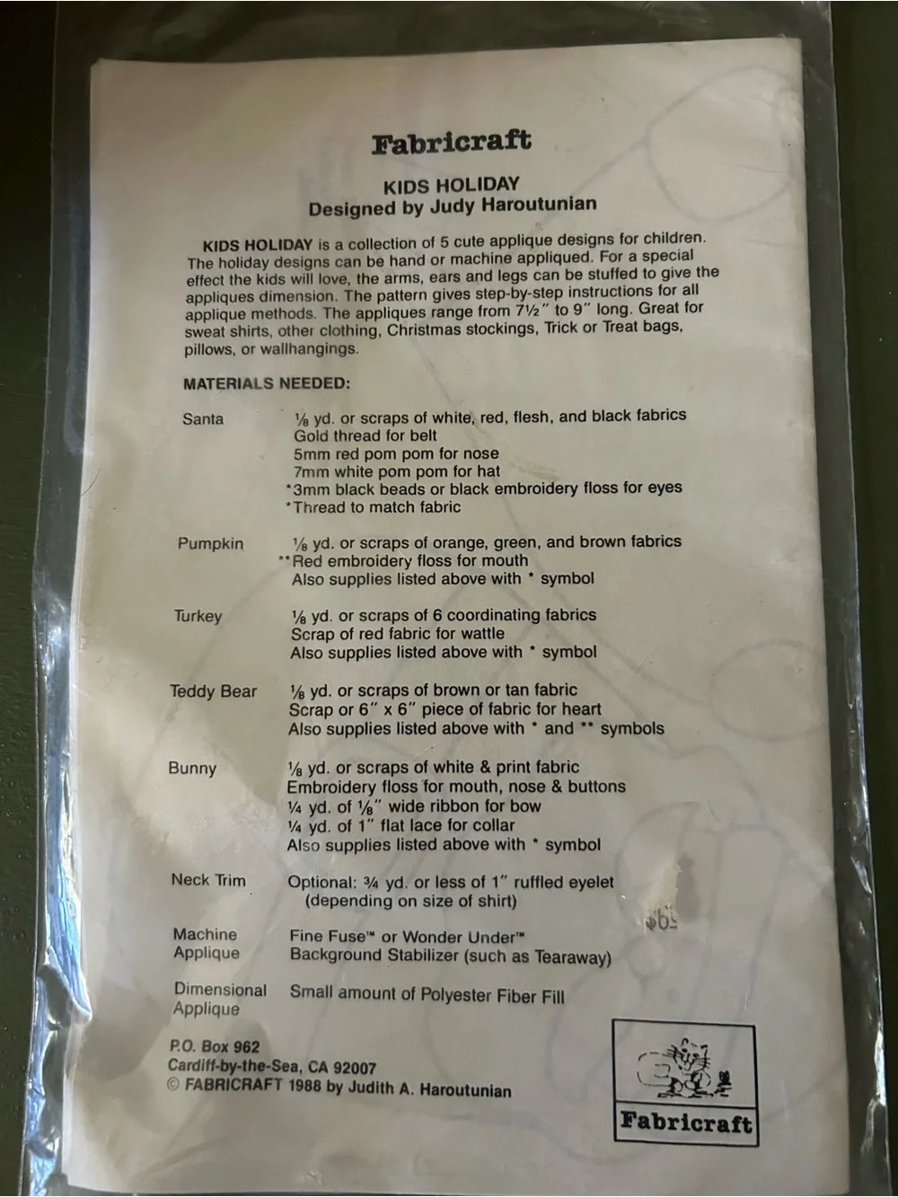 1988 Fabricraft 